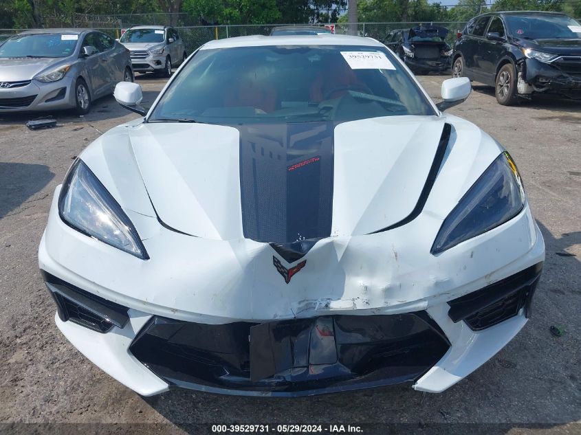 2023 Chevrolet Corvette Stingray Rwd 1Lt VIN: 1G1YA2D40P5141312 Lot: 39529731