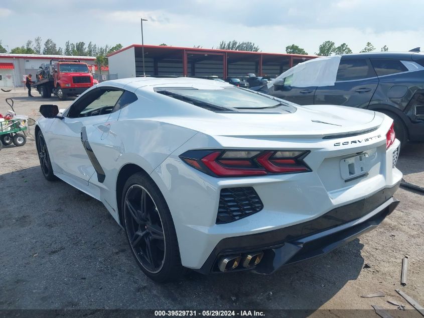 2023 Chevrolet Corvette Stingray Rwd 1Lt VIN: 1G1YA2D40P5141312 Lot: 39529731