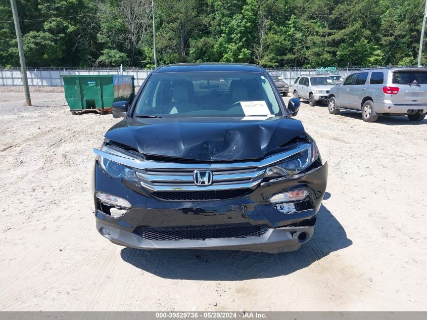 2017 Honda Pilot Ex VIN: 5FNYF5H35HB017886 Lot: 39529736