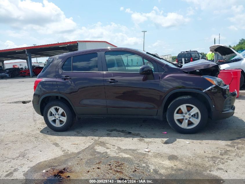 2022 Chevrolet Trax Awd Ls VIN: KL7CJNSM1NB525357 Lot: 39529743