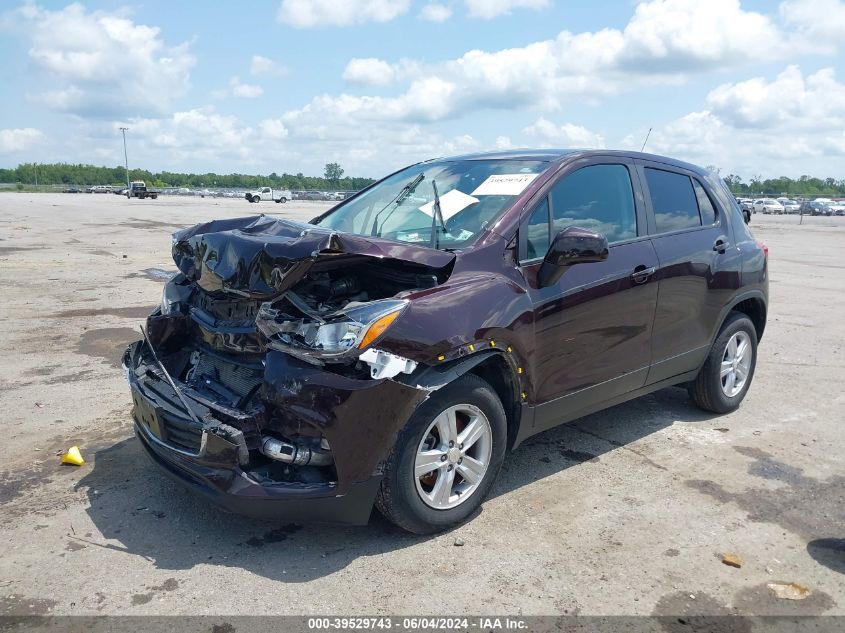 2022 Chevrolet Trax Awd Ls VIN: KL7CJNSM1NB525357 Lot: 39529743