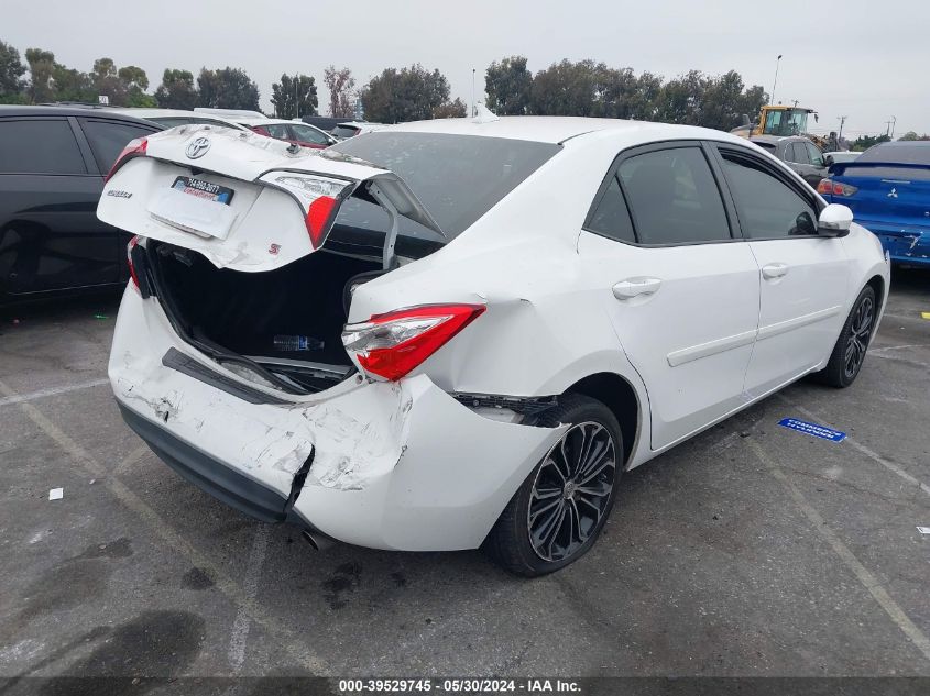 2015 Toyota Corolla S Plus VIN: 5YFBURHE8FP235942 Lot: 39529745