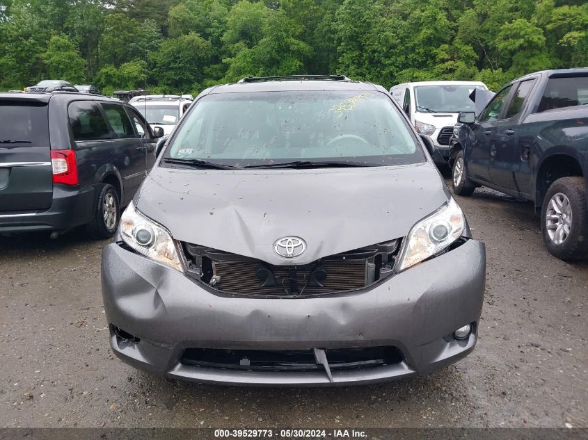 2012 Toyota Sienna Xle V6 8 Passenger VIN: 5TDYK3DC7CS244247 Lot: 39529773