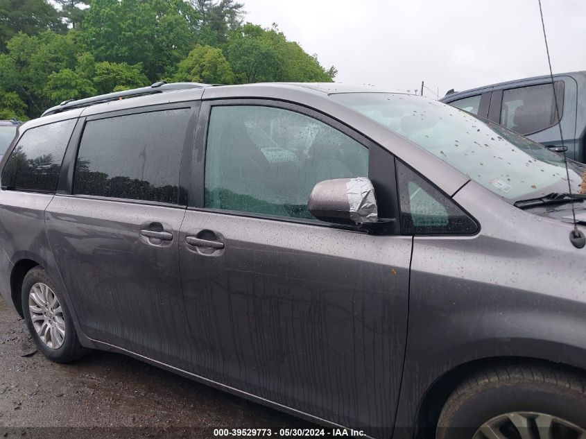 2012 Toyota Sienna Xle V6 8 Passenger VIN: 5TDYK3DC7CS244247 Lot: 39529773