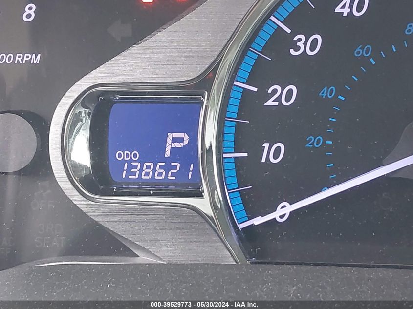 2012 Toyota Sienna Xle V6 8 Passenger VIN: 5TDYK3DC7CS244247 Lot: 39529773