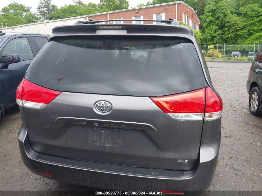 2012 Toyota Sienna Xle V6 8 Passenger VIN: 5TDYK3DC7CS244247 Lot: 39529773