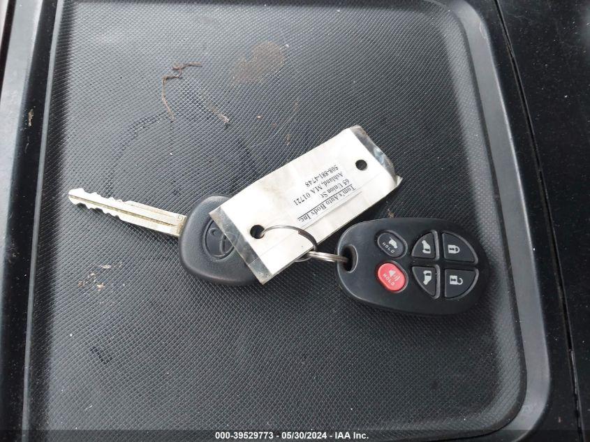 2012 Toyota Sienna Xle V6 8 Passenger VIN: 5TDYK3DC7CS244247 Lot: 39529773