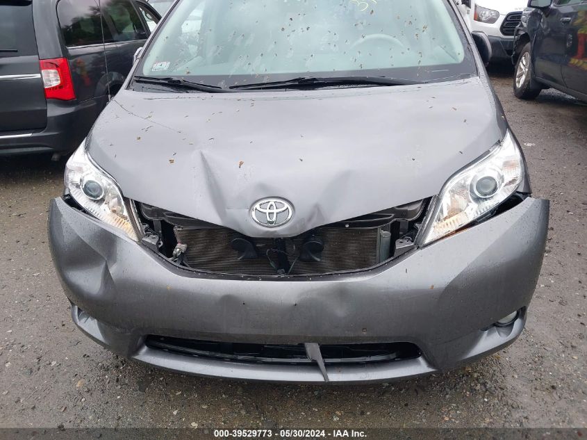2012 Toyota Sienna Xle V6 8 Passenger VIN: 5TDYK3DC7CS244247 Lot: 39529773