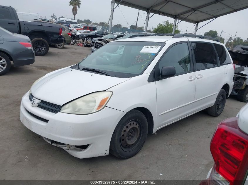 2004 Toyota Sienna Le VIN: 5TDZA23CX4S006073 Lot: 39529775