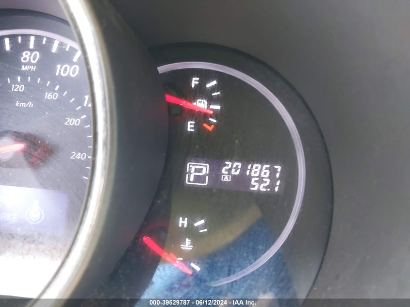 2012 Nissan Murano S VIN: JN8AZ1MU9CW117241 Lot: 39529787