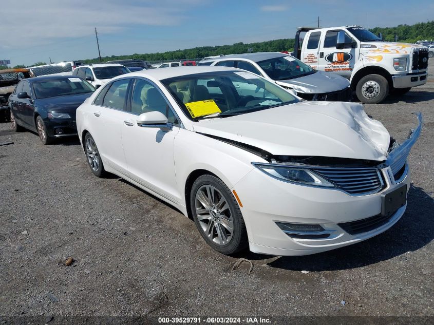 2013 Lincoln Mkz VIN: 3LN6L2G96DR800921 Lot: 39529791