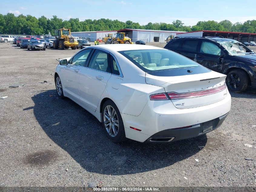 2013 Lincoln Mkz VIN: 3LN6L2G96DR800921 Lot: 39529791