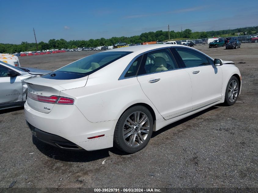 2013 Lincoln Mkz VIN: 3LN6L2G96DR800921 Lot: 39529791