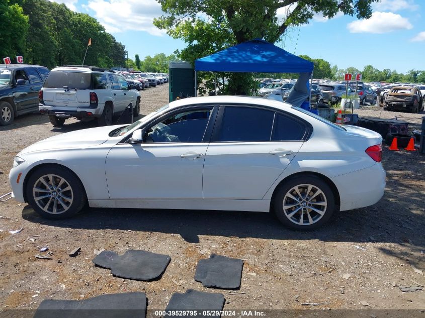 2018 BMW 320I xDrive VIN: WBA8E5G55JNU47444 Lot: 39529795