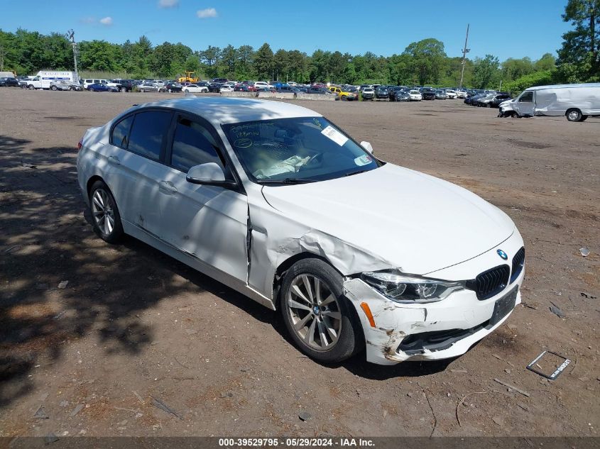 2018 BMW 320I xDrive VIN: WBA8E5G55JNU47444 Lot: 39529795