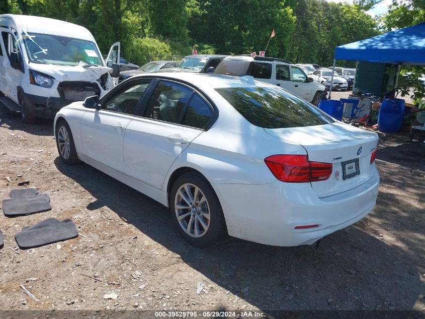 2018 BMW 320I xDrive VIN: WBA8E5G55JNU47444 Lot: 39529795