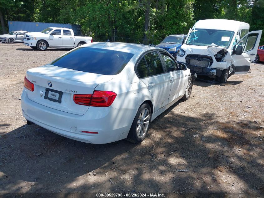 2018 BMW 320I xDrive VIN: WBA8E5G55JNU47444 Lot: 39529795