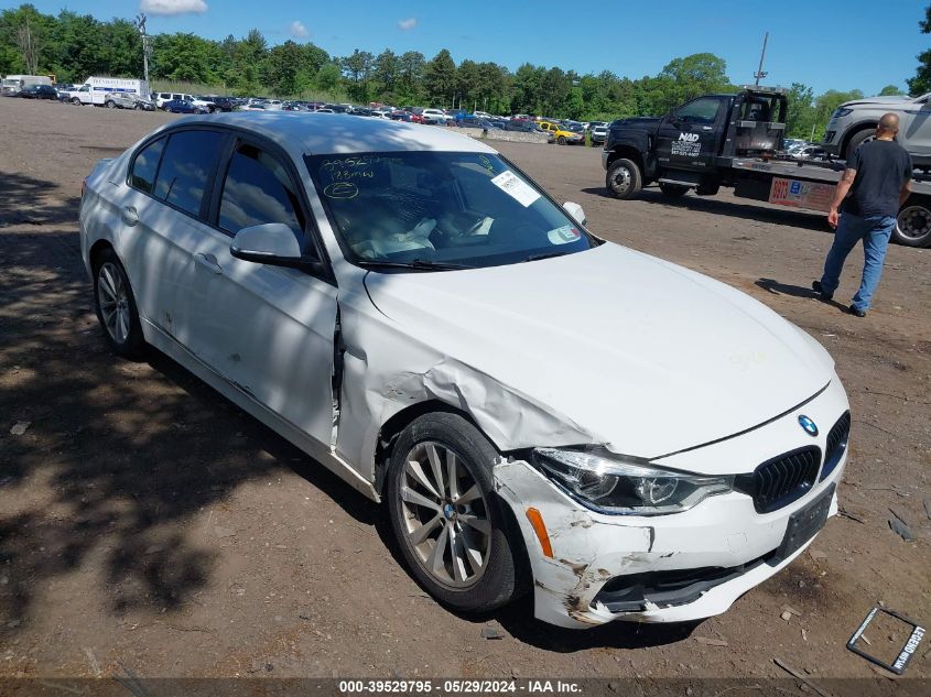 2018 BMW 320I xDrive VIN: WBA8E5G55JNU47444 Lot: 39529795