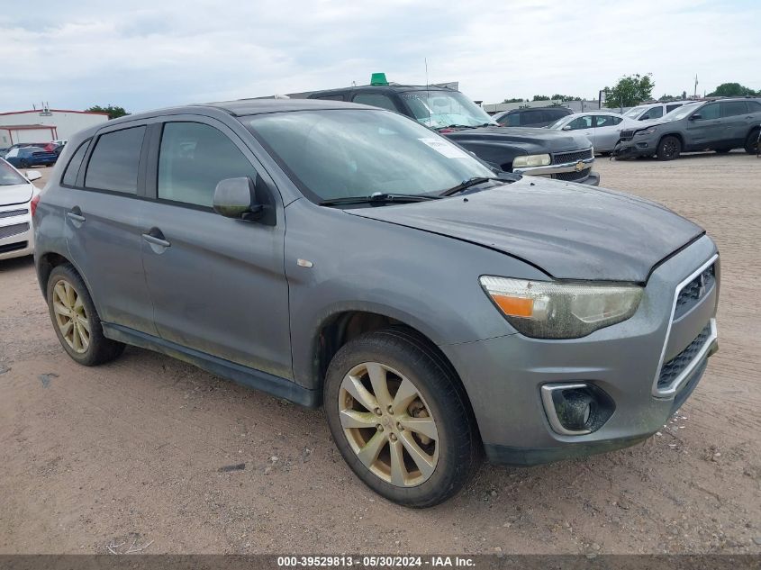 2015 Mitsubishi Outlander Sport Es VIN: 4A4AP3AU0FE022099 Lot: 39529813