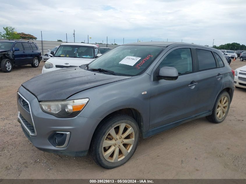 2015 Mitsubishi Outlander Sport Es VIN: 4A4AP3AU0FE022099 Lot: 39529813