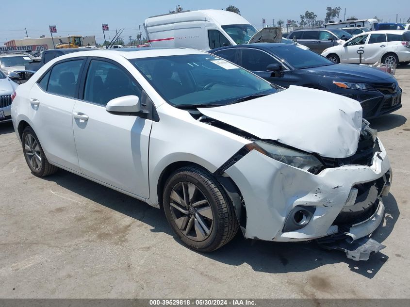 2014 Toyota Corolla Le Eco Premium VIN: 5YFBPRHE2EP018022 Lot: 39529818