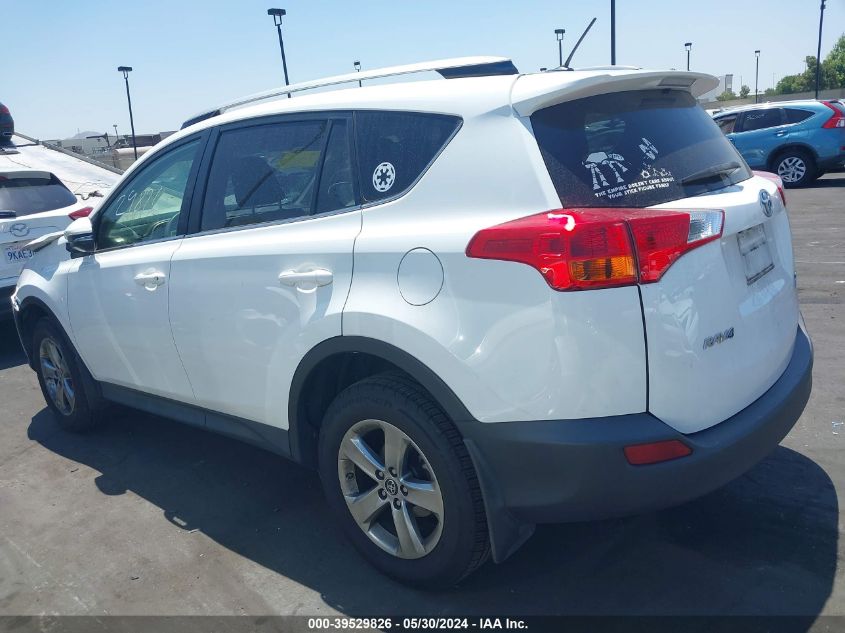 2015 Toyota Rav4 Xle VIN: JTMRFREV2FD147730 Lot: 39529826