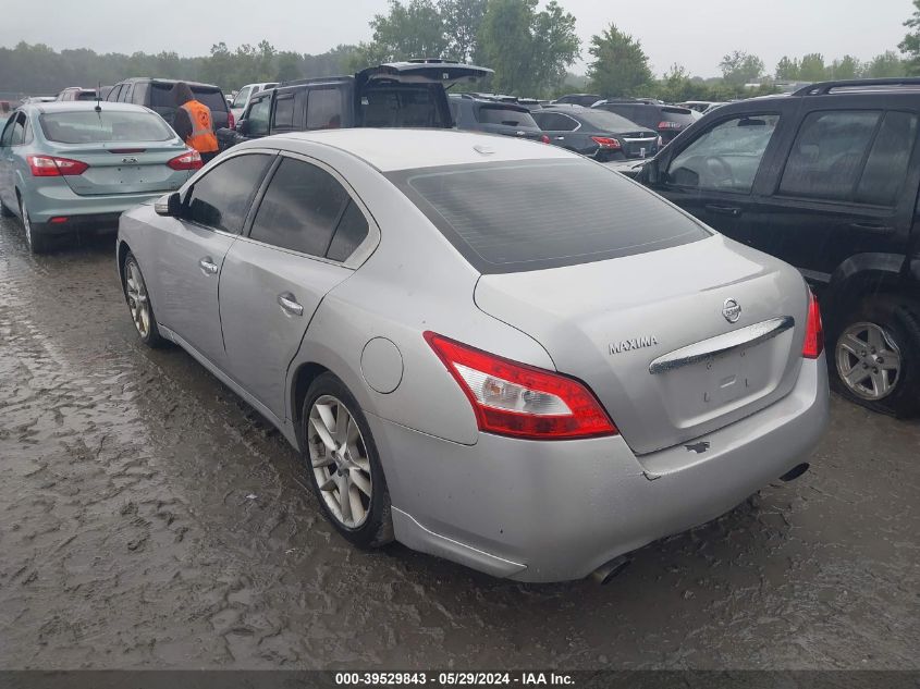 2010 Nissan Maxima 3.5 Sv VIN: 1N4AA5AP7AC835710 Lot: 39529843