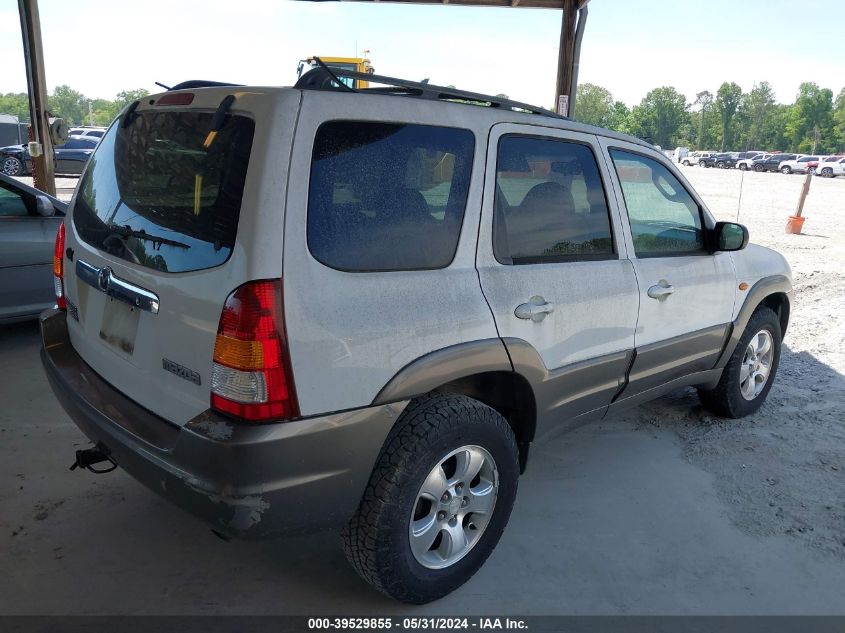 2001 Mazda Tribute Es V6/Lx V6 VIN: 4F2YU09131KM35152 Lot: 39529855