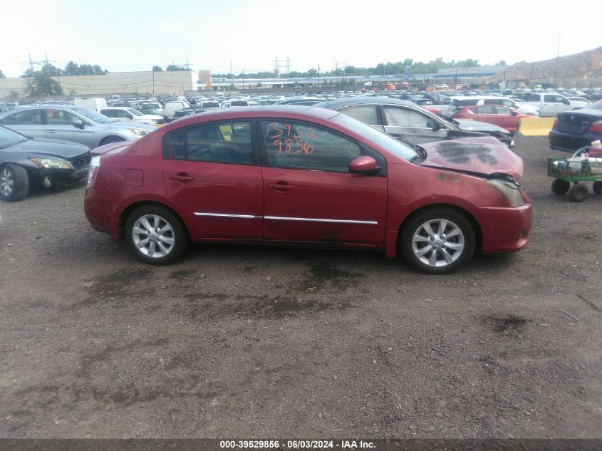 2012 Nissan Sentra 2.0 Sl VIN: 3N1AB6AP8CL669480 Lot: 39529856