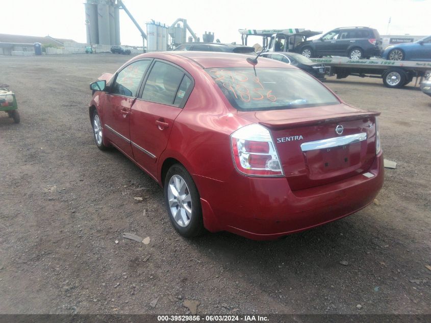 2012 Nissan Sentra 2.0 Sl VIN: 3N1AB6AP8CL669480 Lot: 39529856