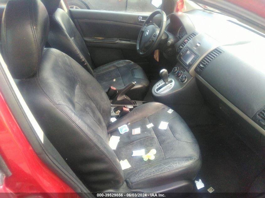 3N1AB6AP8CL669480 2012 Nissan Sentra 2.0 Sl