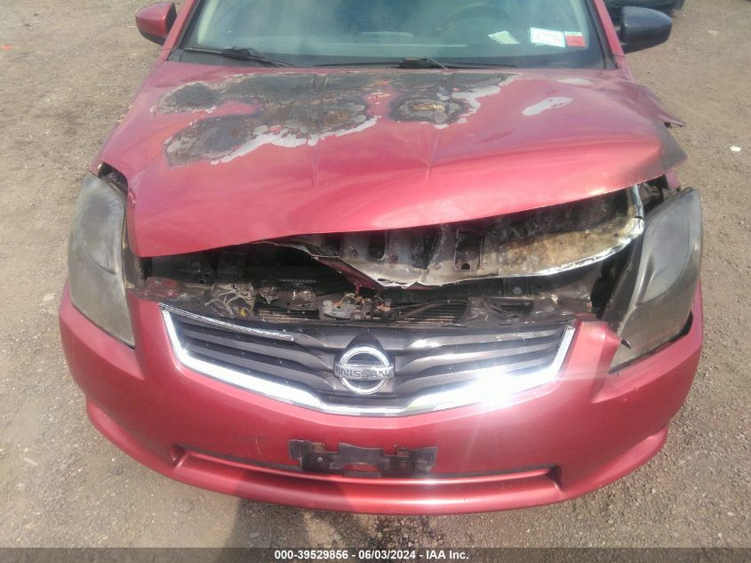 3N1AB6AP8CL669480 2012 Nissan Sentra 2.0 Sl