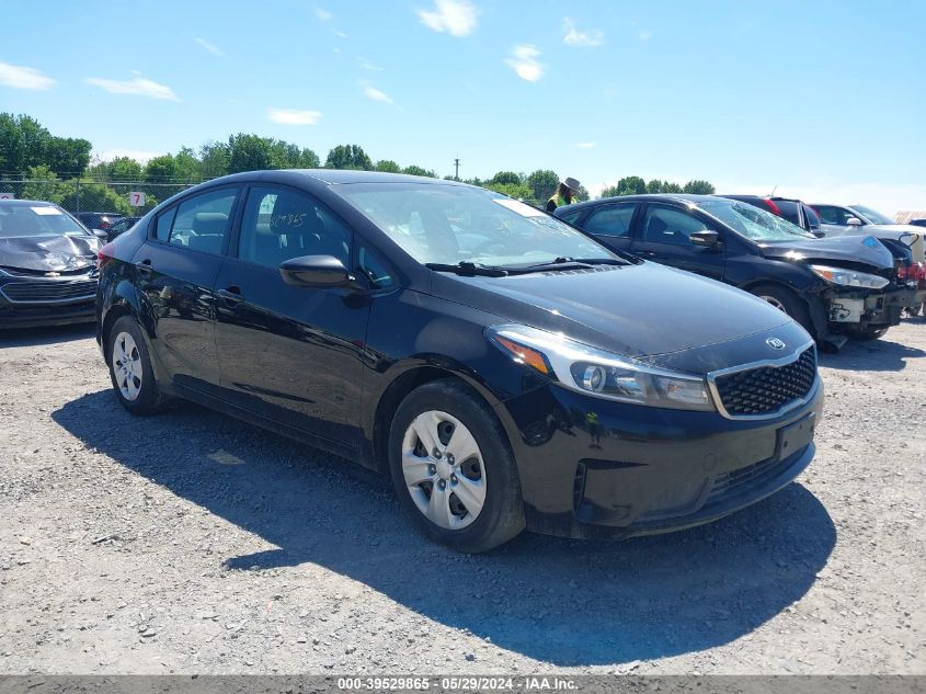 2017 Kia Forte Lx VIN: 3KPFK4A72HE025394 Lot: 39529865