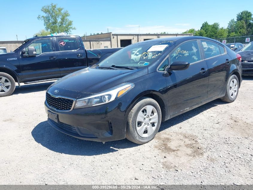 2017 Kia Forte Lx VIN: 3KPFK4A72HE025394 Lot: 39529865