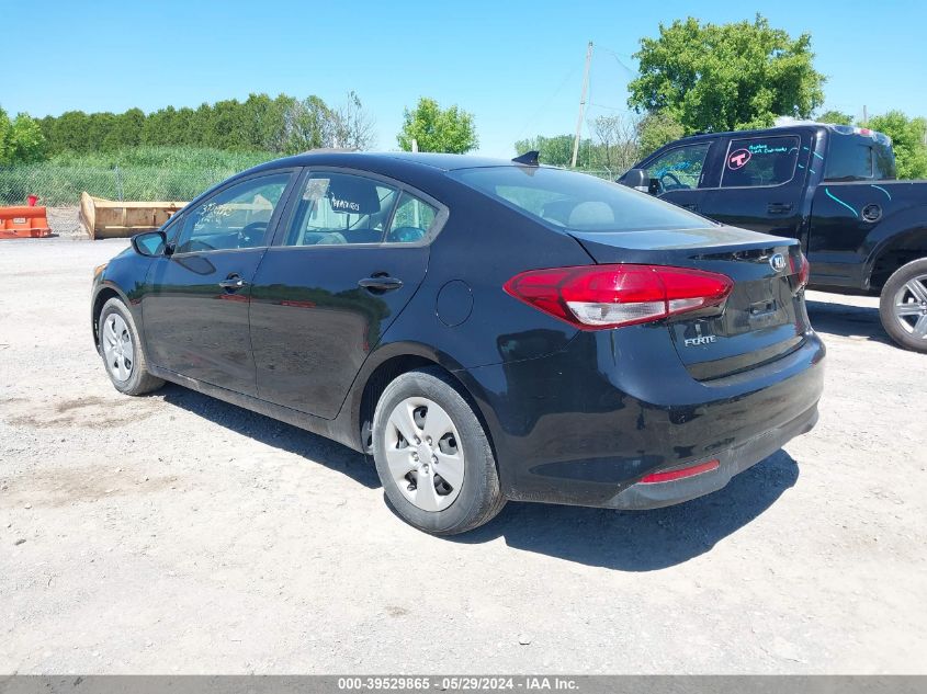 2017 Kia Forte Lx VIN: 3KPFK4A72HE025394 Lot: 39529865