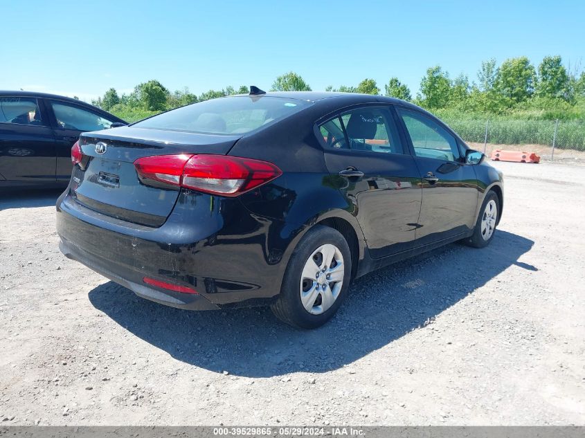 2017 Kia Forte Lx VIN: 3KPFK4A72HE025394 Lot: 39529865