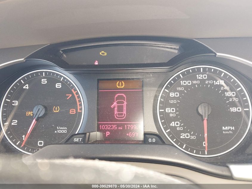 2011 Audi A4 2.0T Premium VIN: WAUBFAFL6BN056297 Lot: 39529870