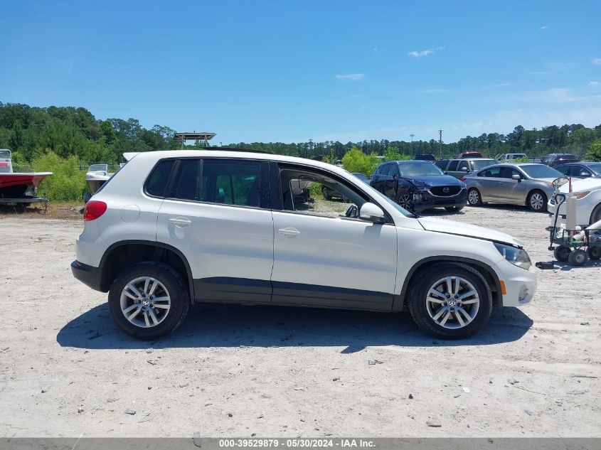 2013 VOLKSWAGEN TIGUAN S/SE/SEL - WVGAV3AX4DW625793