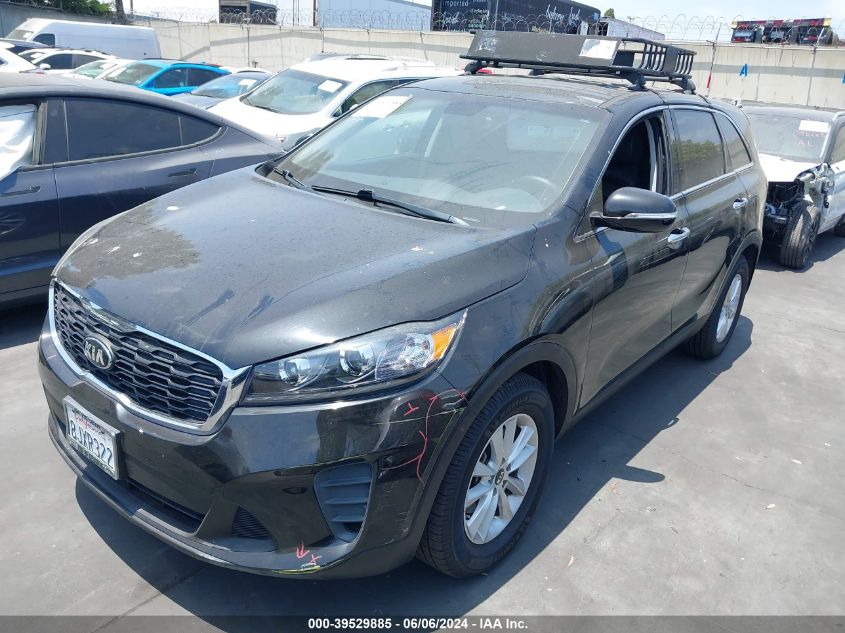 2019 Kia Sorento 2.4L L VIN: 5XYPG4A34KG579114 Lot: 39529885