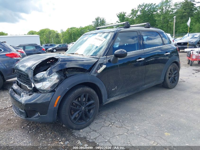 2012 Mini Cooper S Countryman VIN: WMWZC5C58CWL63860 Lot: 39529899