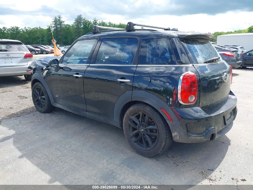 2012 Mini Cooper S Countryman VIN: WMWZC5C58CWL63860 Lot: 39529899