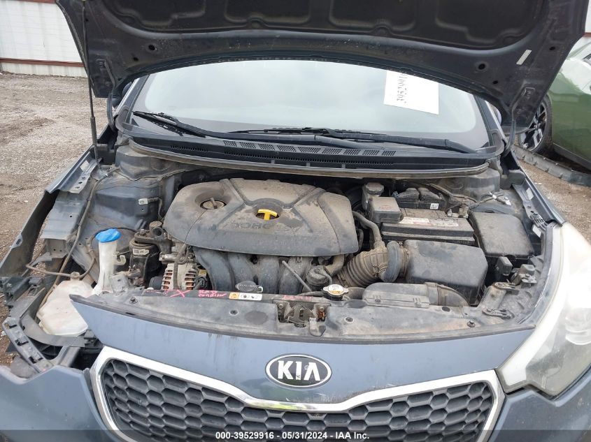 2016 Kia Forte Lx VIN: KNAFK4A68G5604825 Lot: 39529916