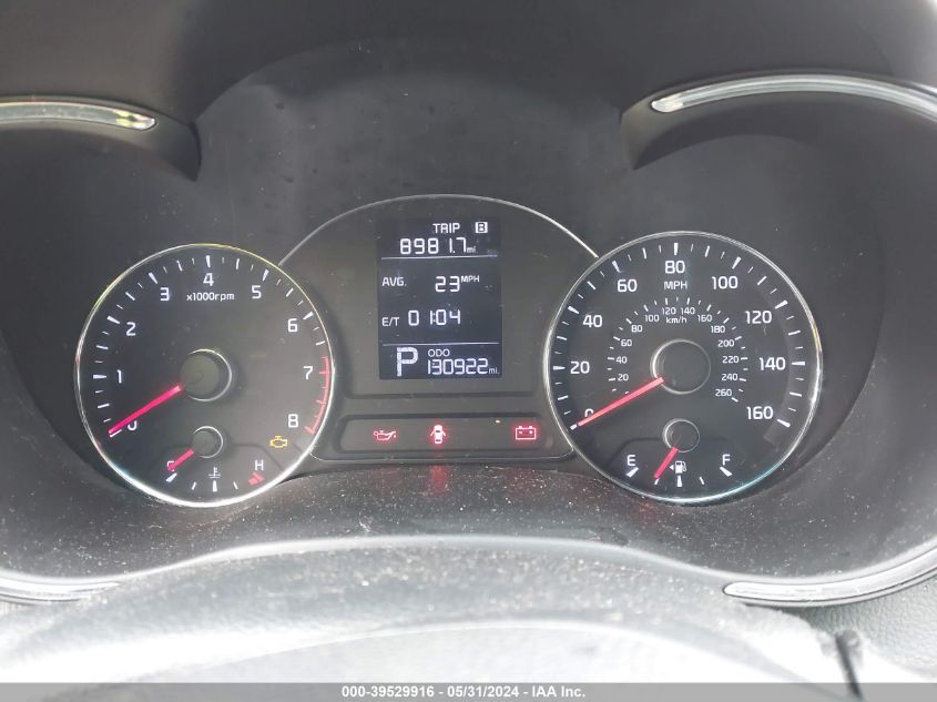 2016 Kia Forte Lx VIN: KNAFK4A68G5604825 Lot: 39529916