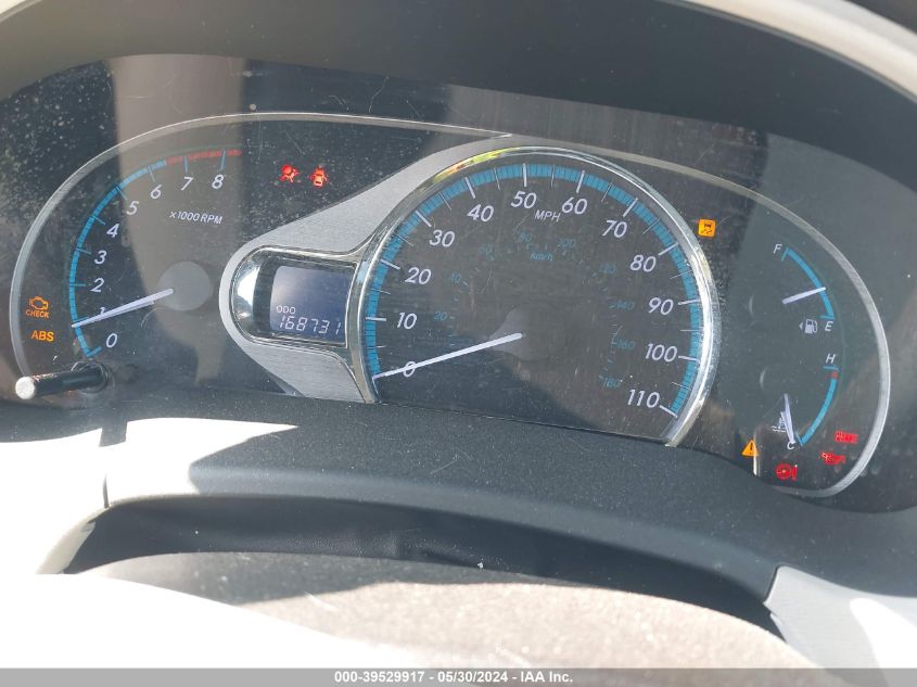 2011 Toyota Sienna Xle V6 VIN: 5TDYK3DC5BS012793 Lot: 39529917