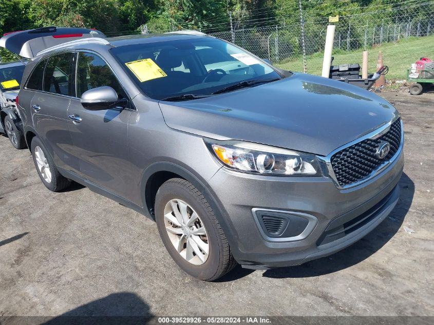 2016 KIA SORENTO 3.3L LX - 5XYPG4A53GG162768