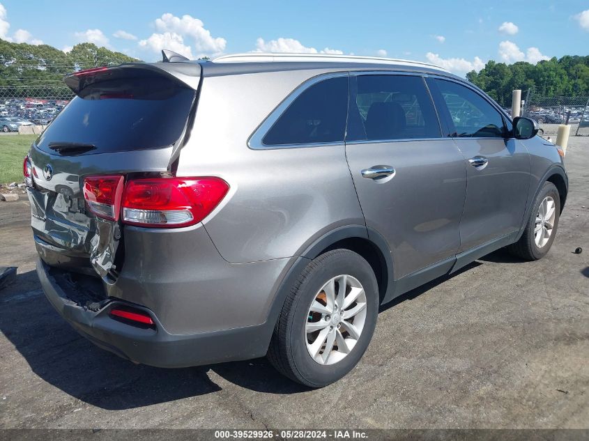 2016 KIA SORENTO 3.3L LX - 5XYPG4A53GG162768