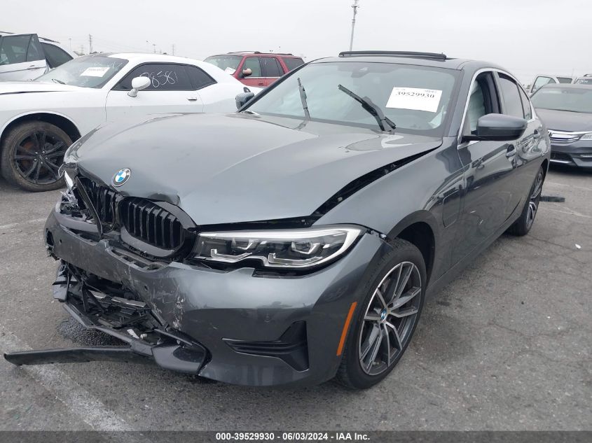 2021 BMW 330E VIN: WBA5P7C02MFK81868 Lot: 39529930