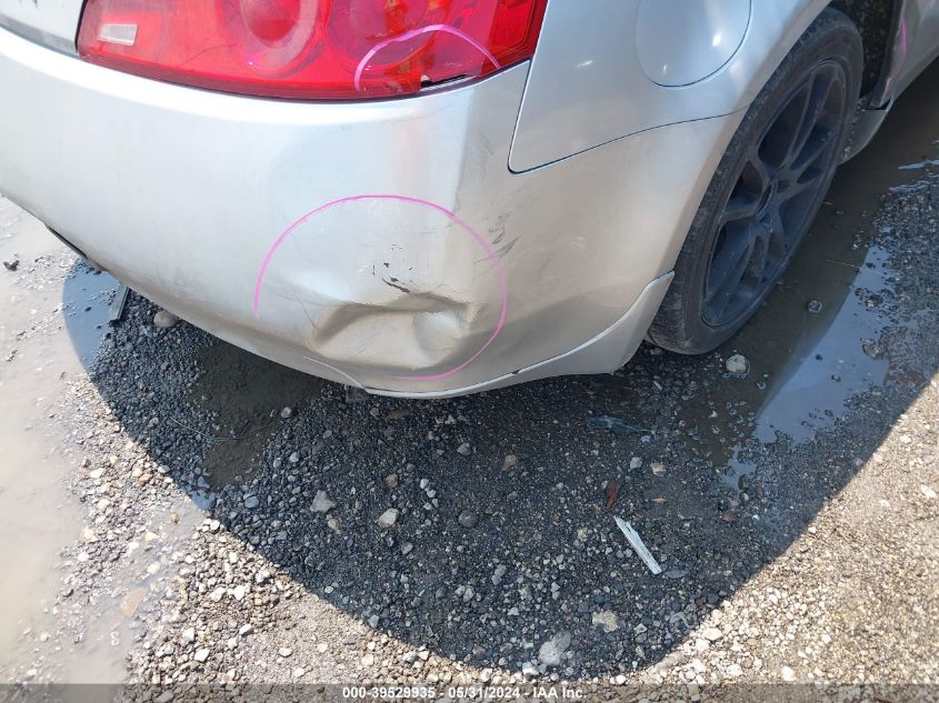 2006 Infiniti G35 VIN: JNKCV54E36M722290 Lot: 39529935