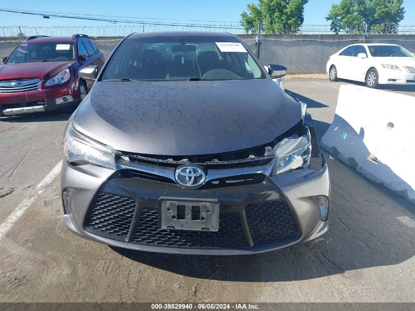 2016 Toyota Camry Se VIN: 4T1BF1FK8GU502601 Lot: 39529940