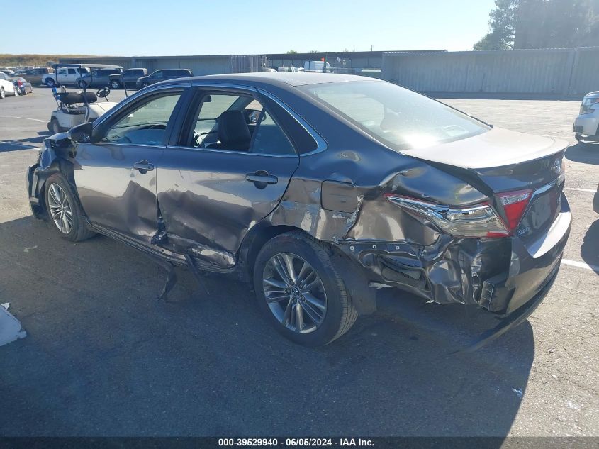 2016 Toyota Camry Se VIN: 4T1BF1FK8GU502601 Lot: 39529940